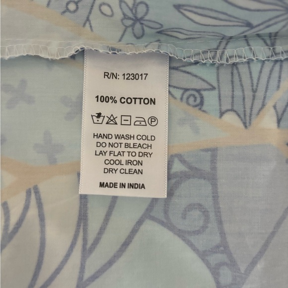 Pretty multi print maxi dress 100% cotton - Picture 3 of 3